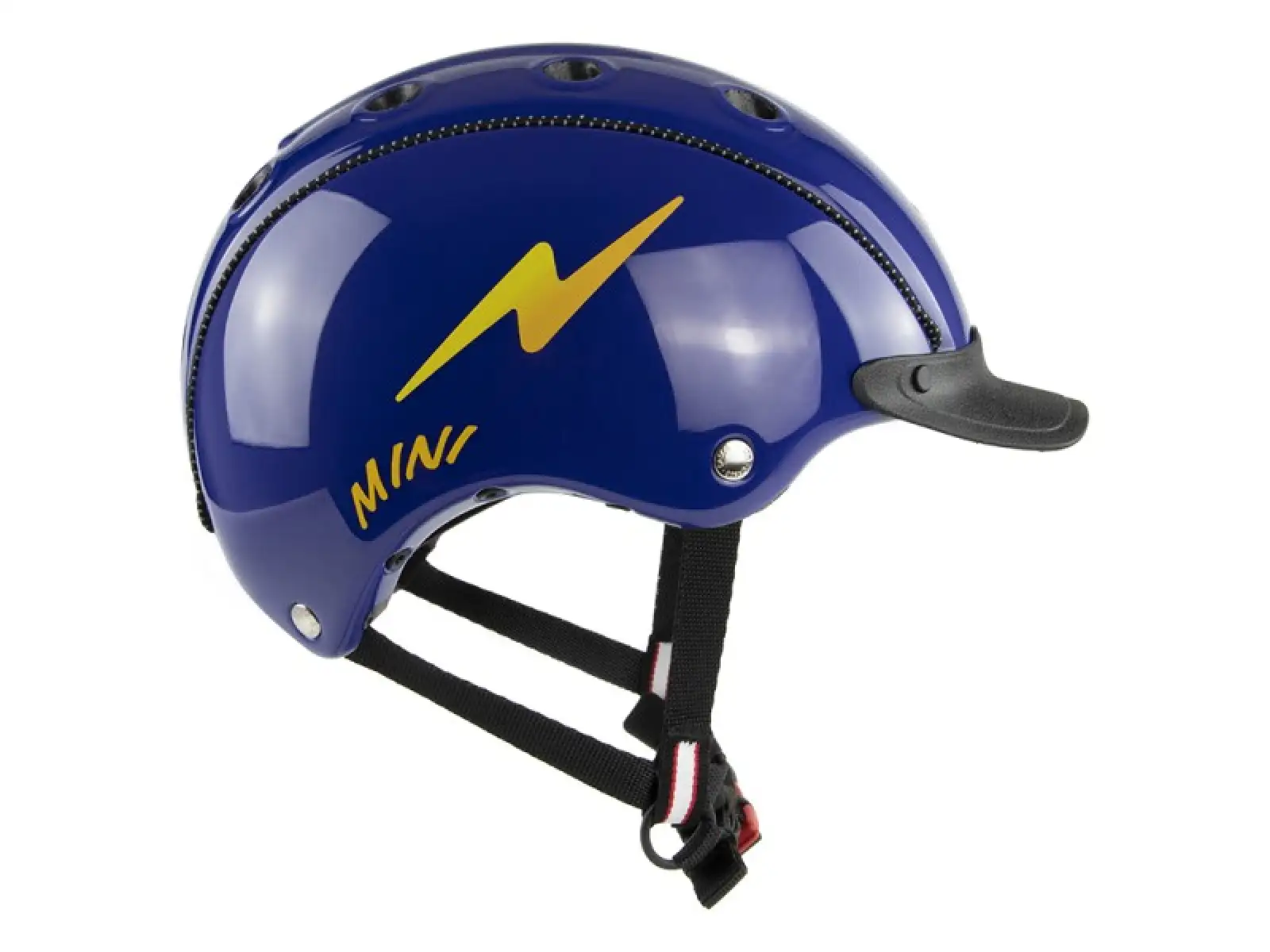 Casco MINI2 detská prilba Blue Flash