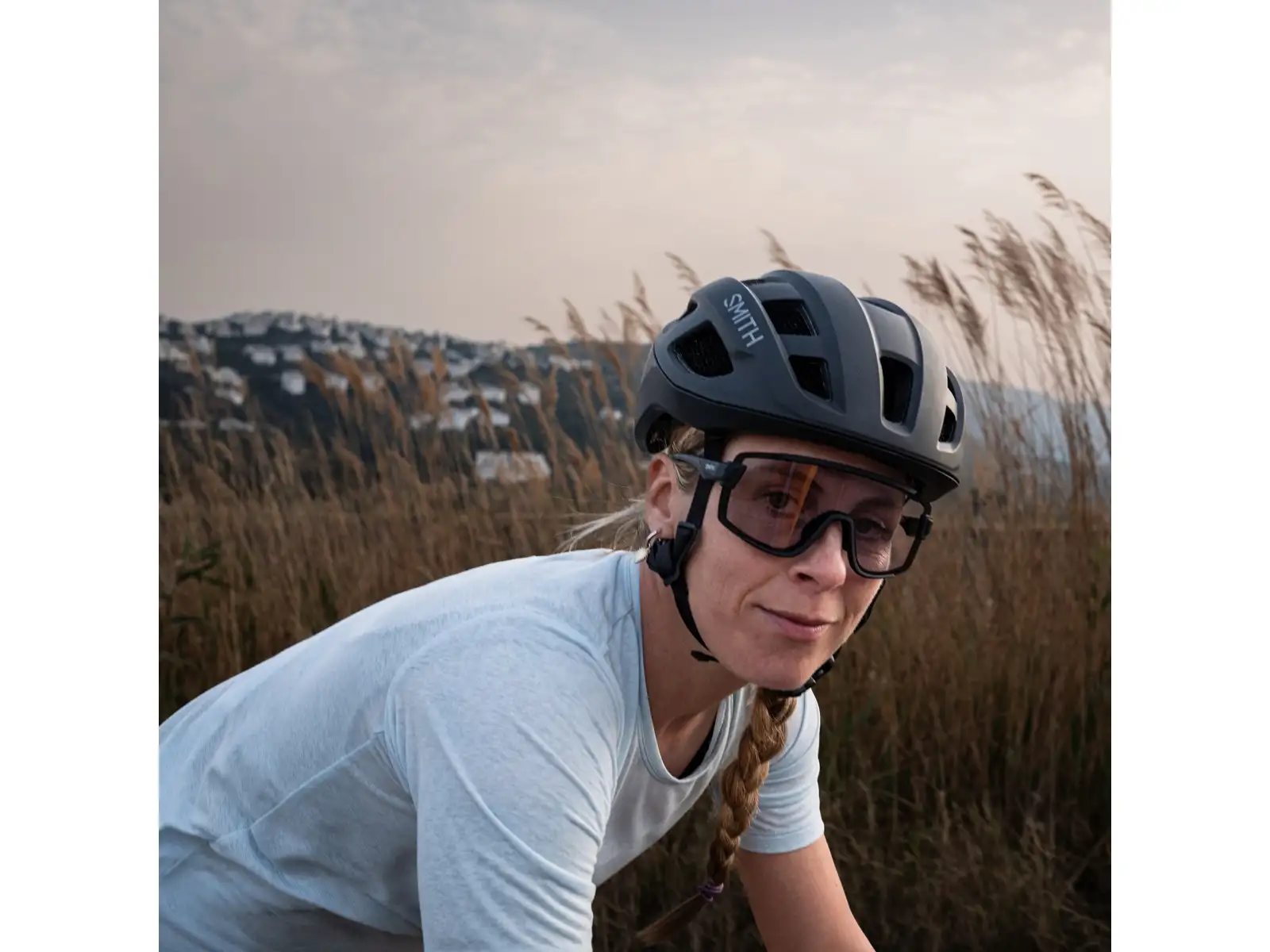 Smith Wildcat cyklistické okuliare Matte Black/ChromaPop Photochromic Clear To Gray