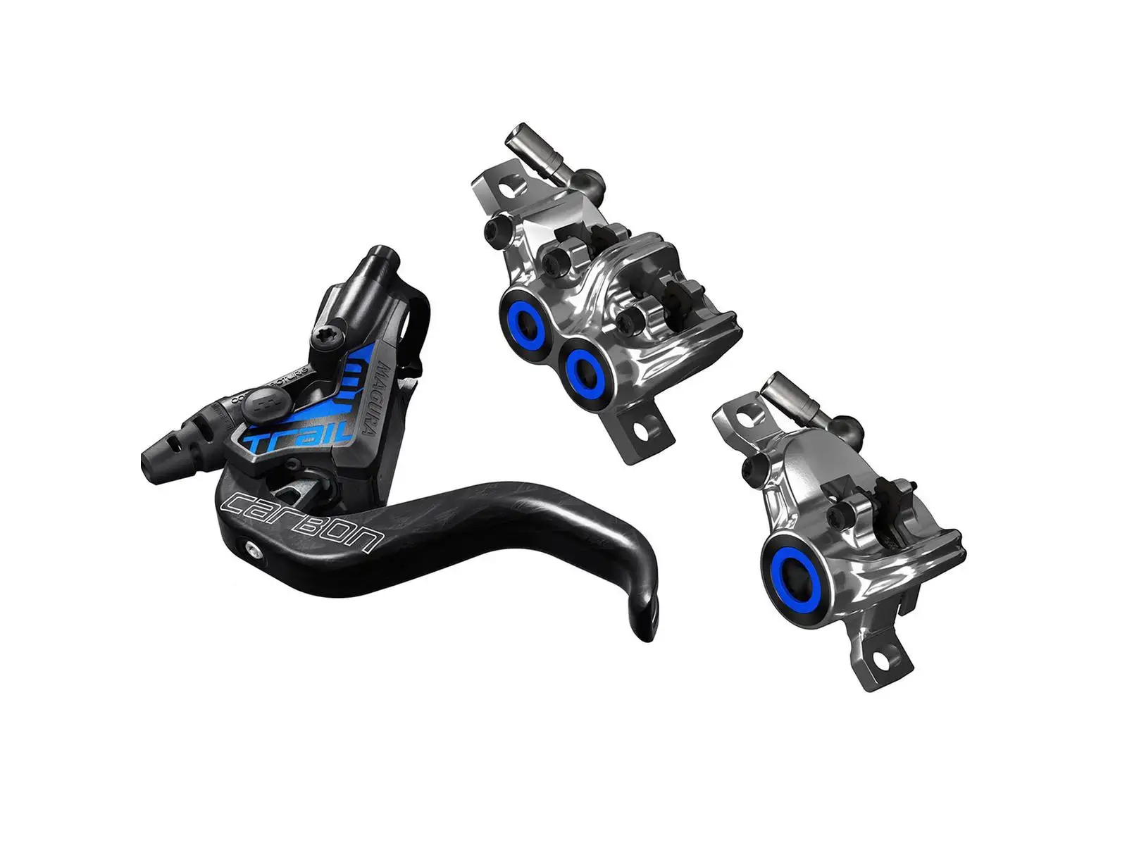 Magura MT Trail SL 1-finger HC Carbon set prednej 4-piestikovej a zadnej 2-piestikovej brzdy