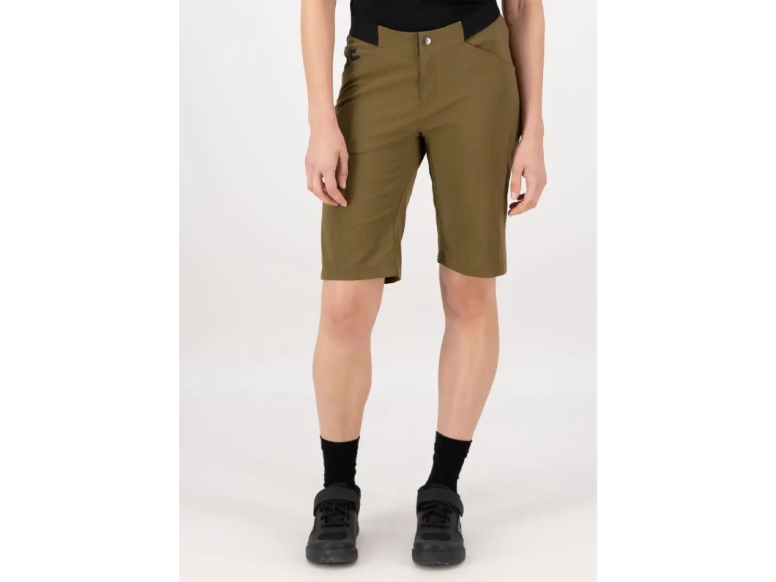 Mons Royale Diversion Merino Trail dámske kraťasy Dark Olive