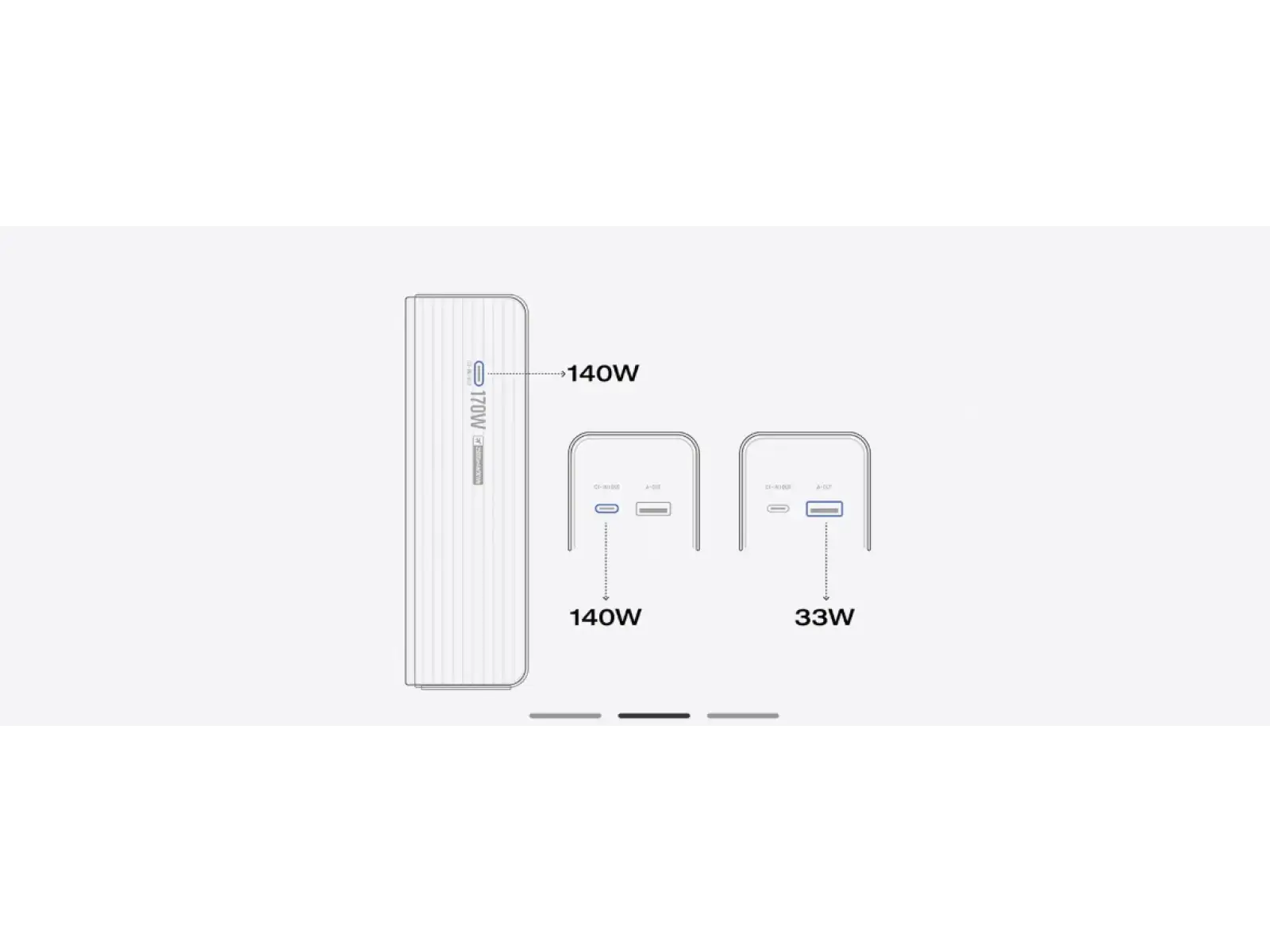 EcoFlow Rapid Power Banka (25000mAh,170W) - strieborná