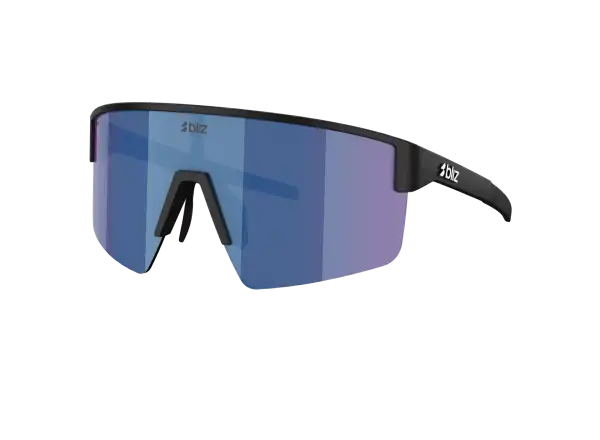 Bliz P004 slnečné okuliare Matte Black/Grey Blue Mirror