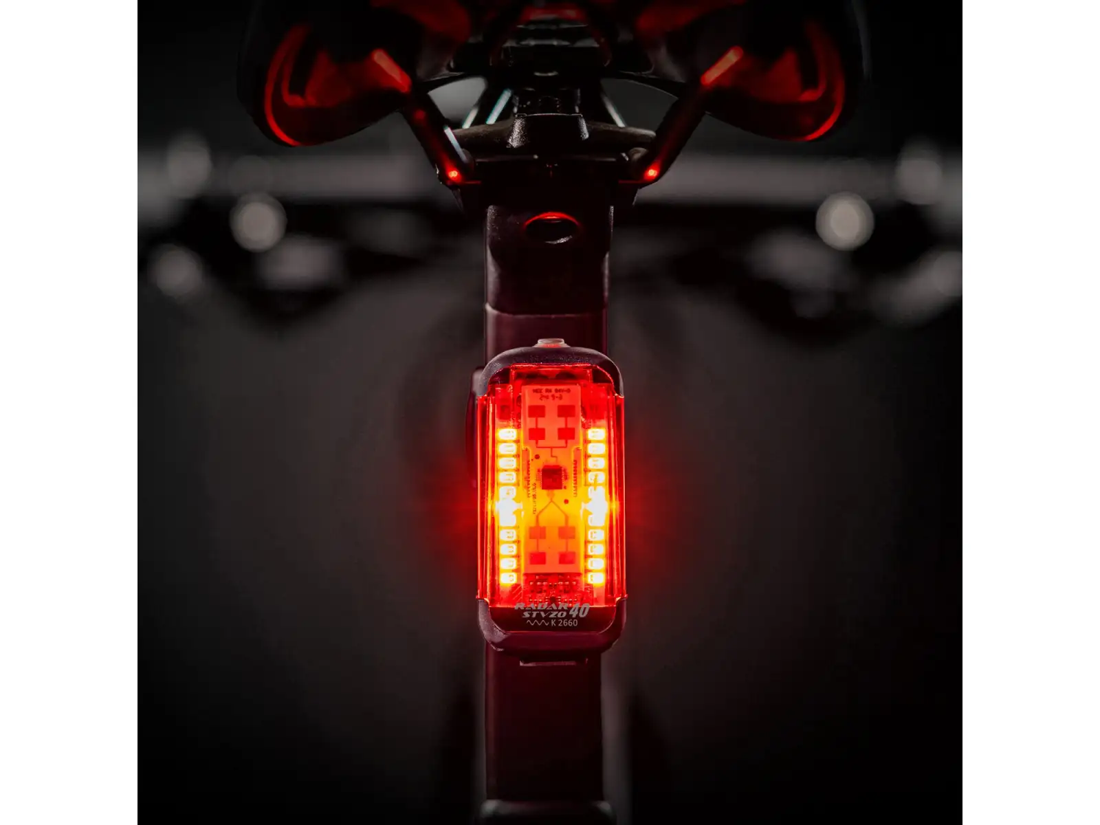Lezyne Radar StVZO zadné svetlo s radarom Black