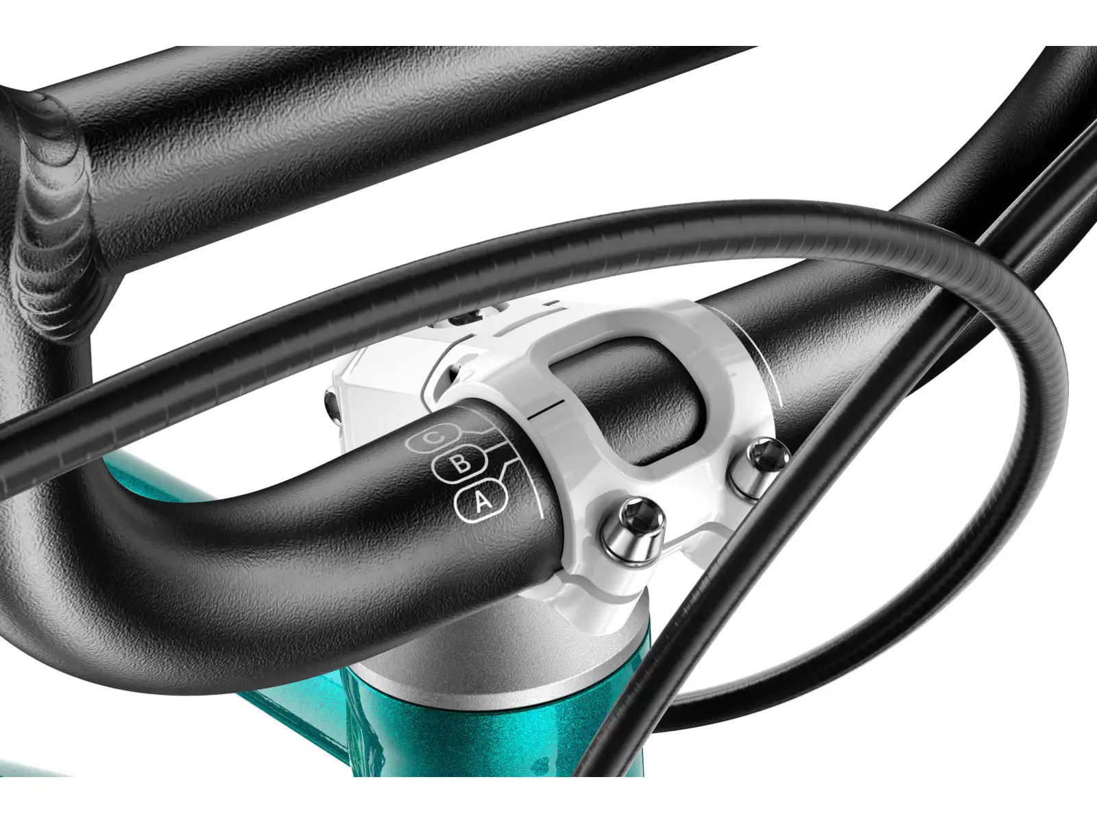 Woom GO 1 Plus Metallic Turquoise 14 detské odrážadlo