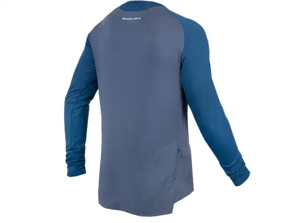 Endura Singletrack Fleece Pánsky dres Flag Blue