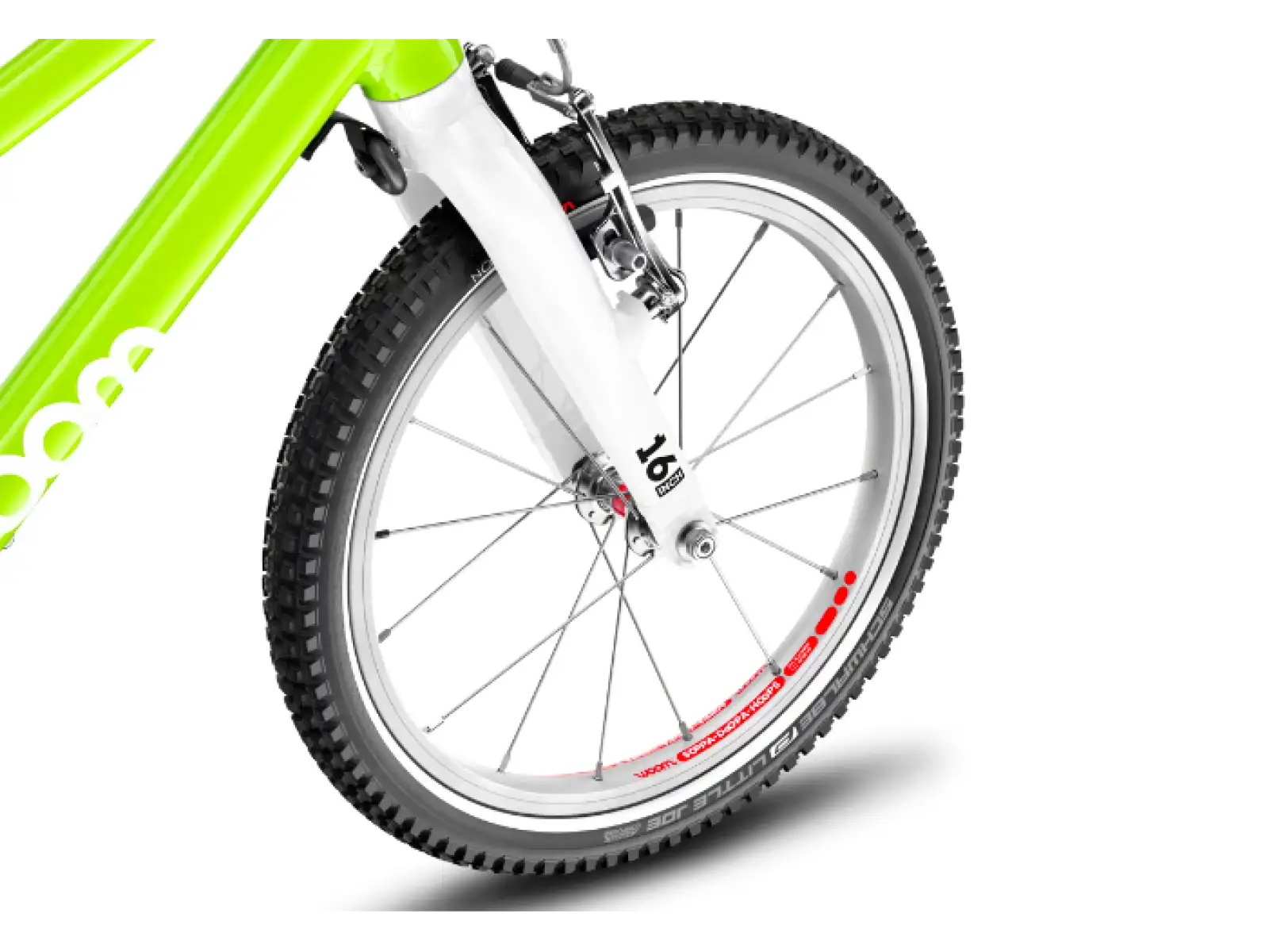 Woom 3 Lizard Lime 16 detský bicykel