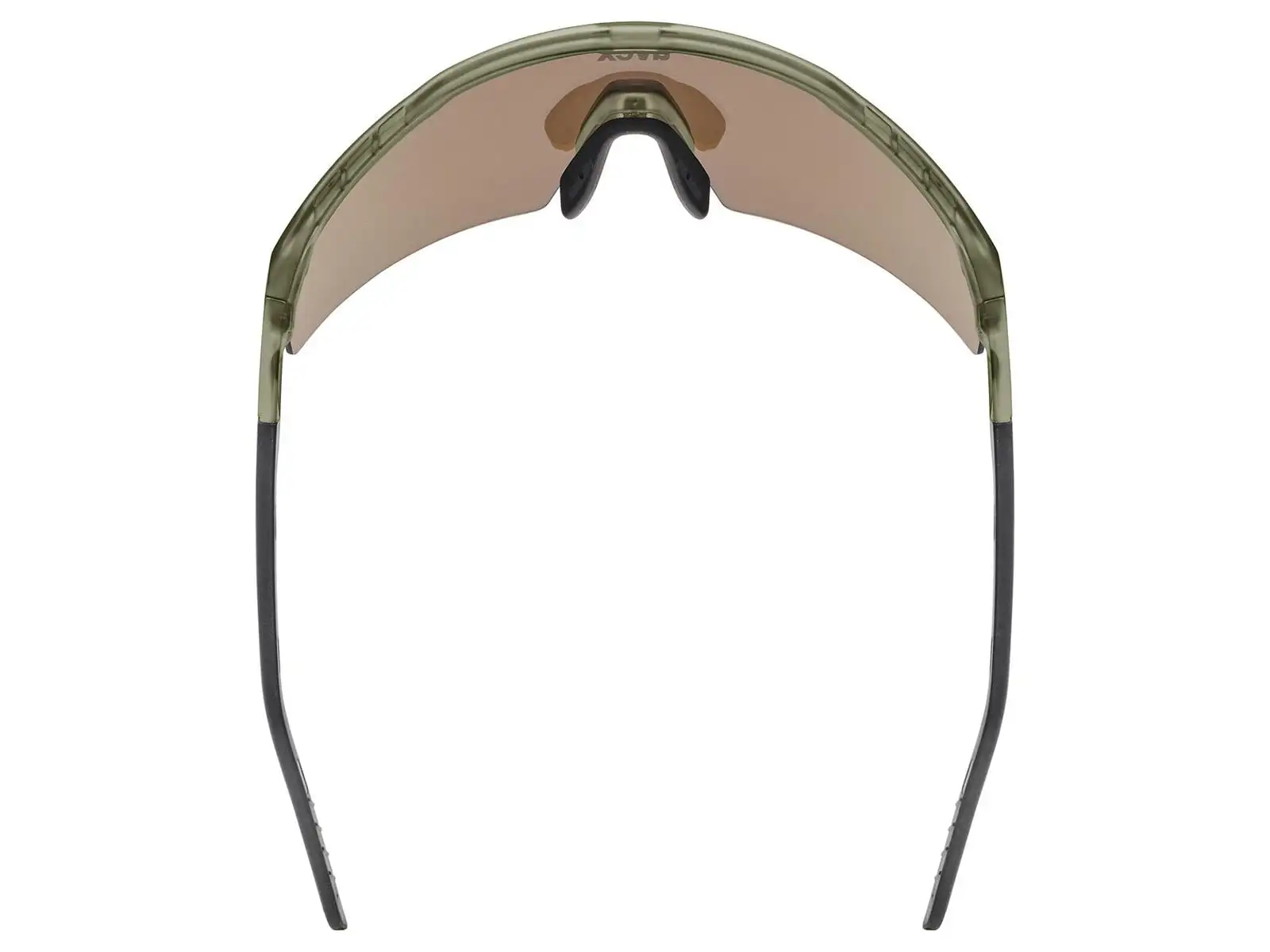 Uvex Flowline slnečné okuliare Olive Matt/Mirror Gold