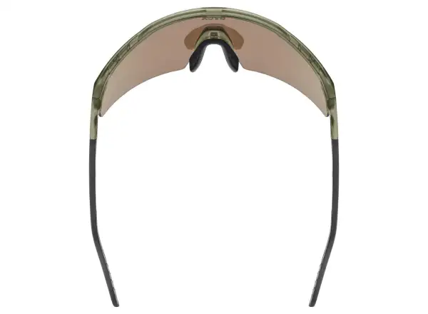 Uvex Flowline slnečné okuliare Olive Matt/Mirror Gold
