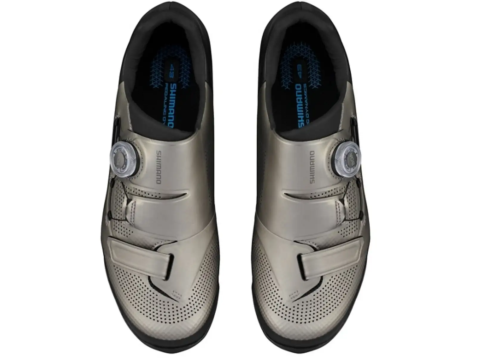 Shimano SH-XC502 Wide pánske MTB tretry strieborná