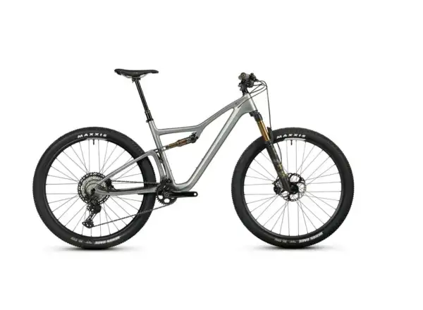 Ibis Exie US GX AXS T-Type horský celoodpružený bicykel Metal Silver