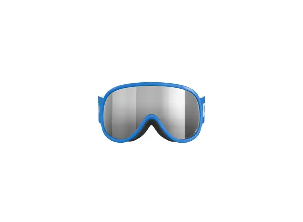 POC POCito Retina detské lyžiarske okuliare Fluorescent Blue/Partly Sunny Silver