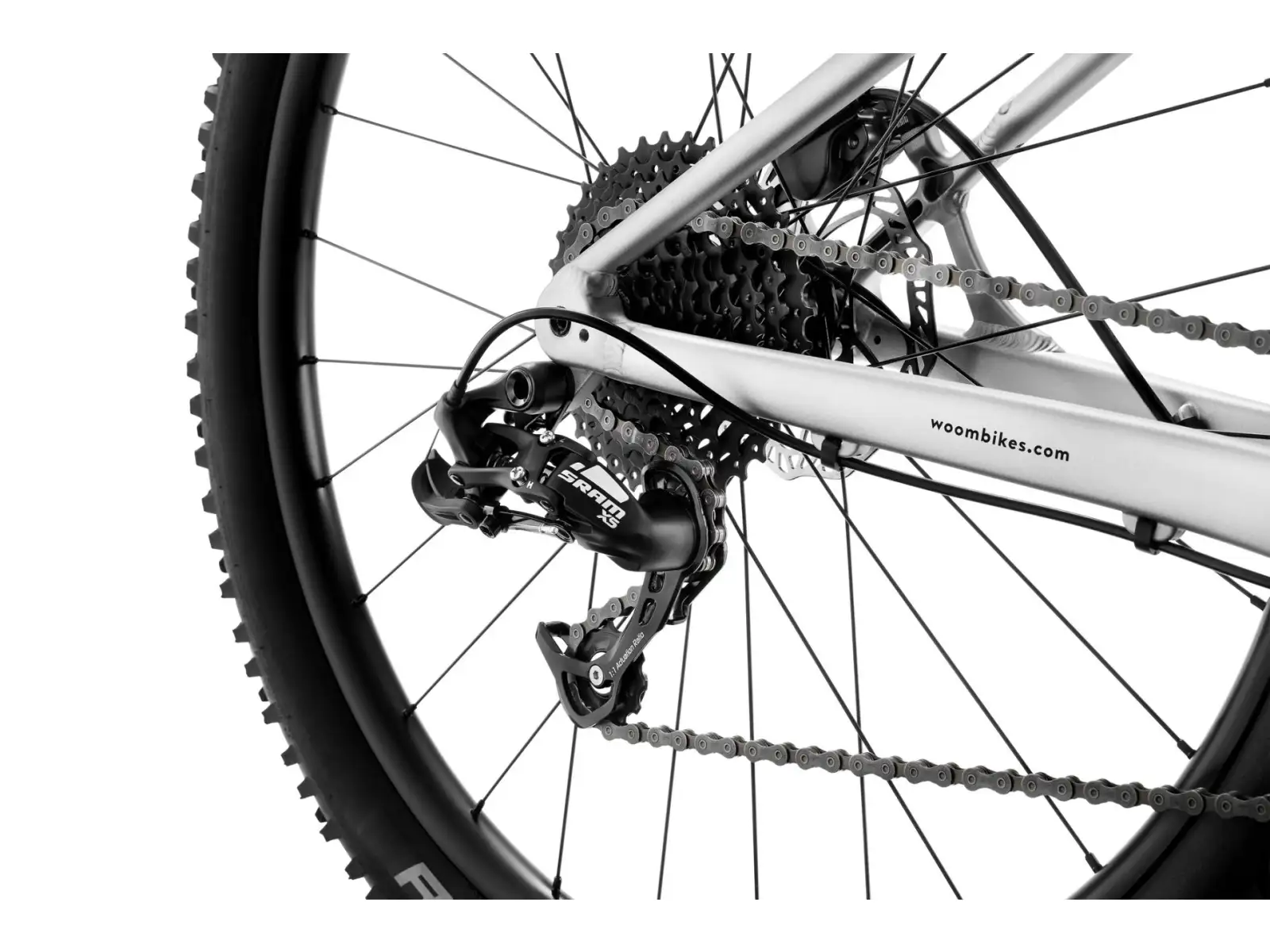 Woom 4 OFF Air detský bicykel 20" Black