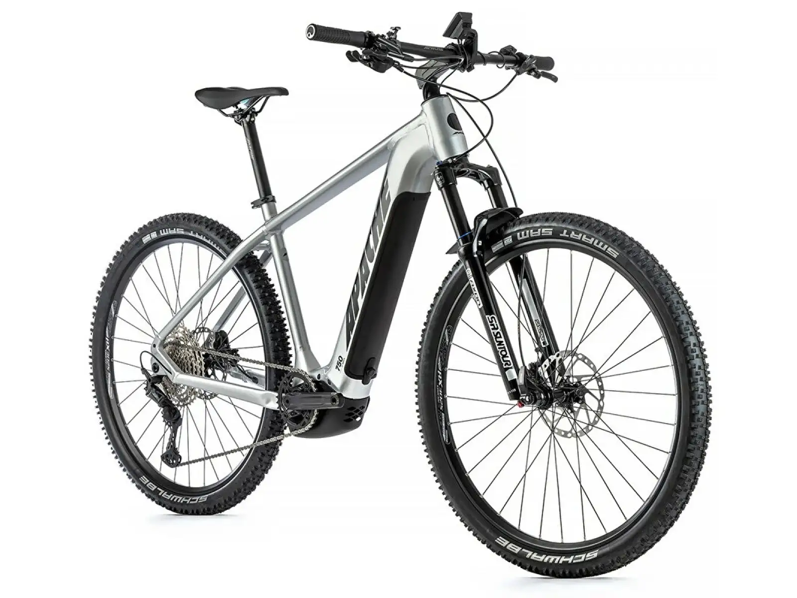 Apache Hupahu 1 750 Wh horský elektrobicykel strieborná