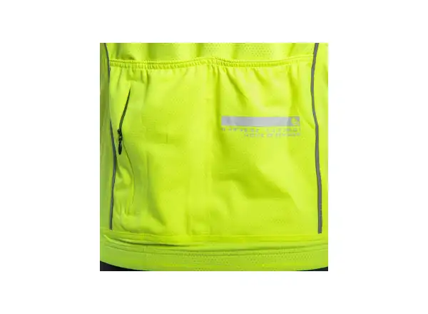 Sensor Cyklo Motion pánsky dres krátky rukáv Neon Yellow/sivá