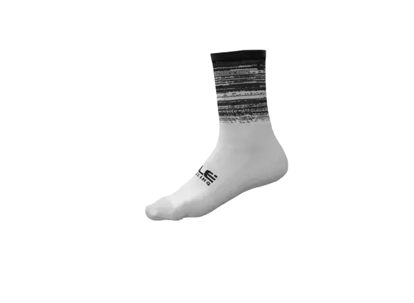 Ponožky Alé Scanner White/Black