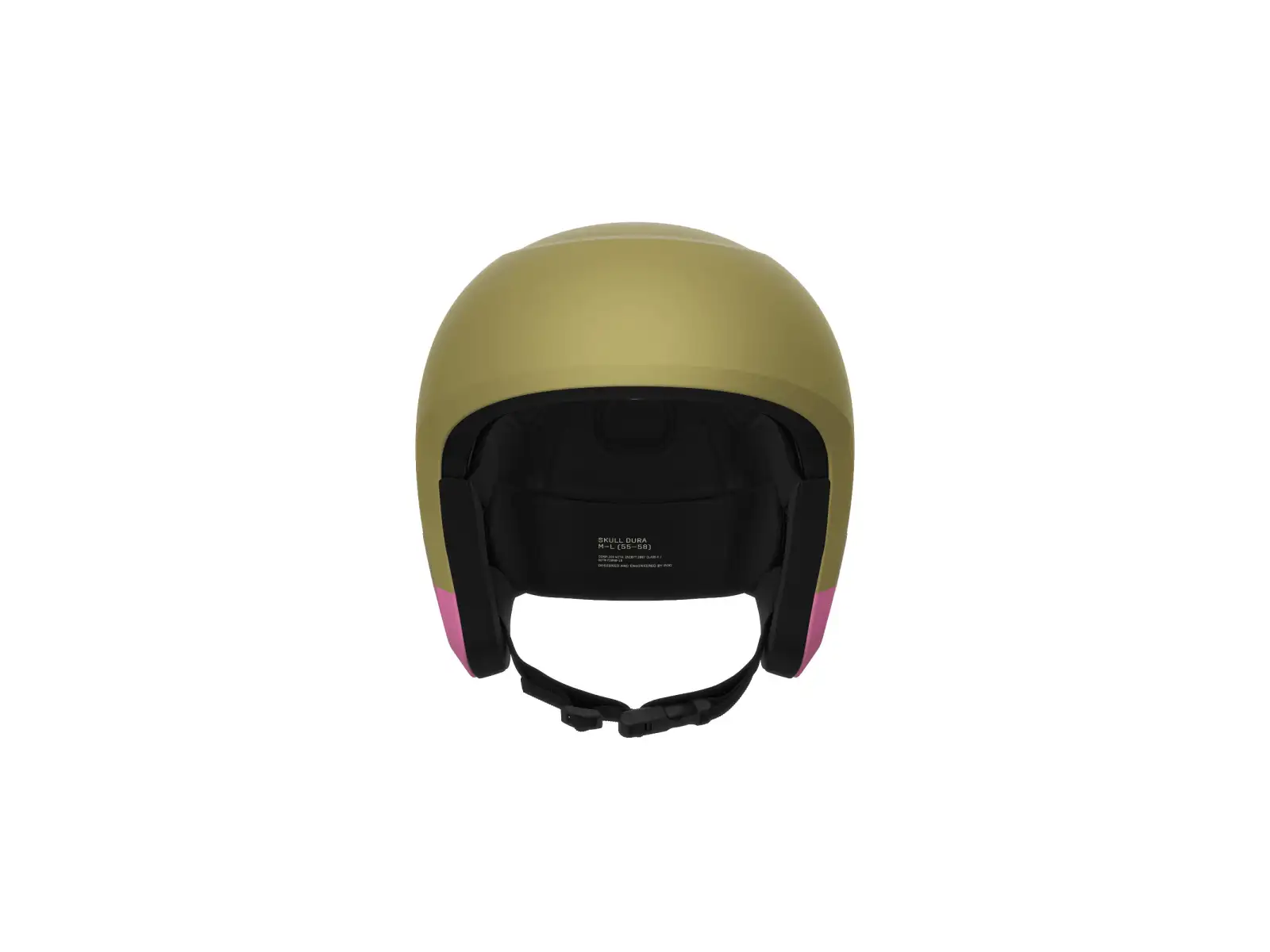 POC Skull Dura Jr lyžiarska prilba Olivine Green Matt/Thulite Pink Matt