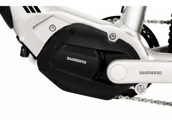 Rock Machine Blizzard INT e30-29 Gloss Silver/Black celoodpružený e-bike