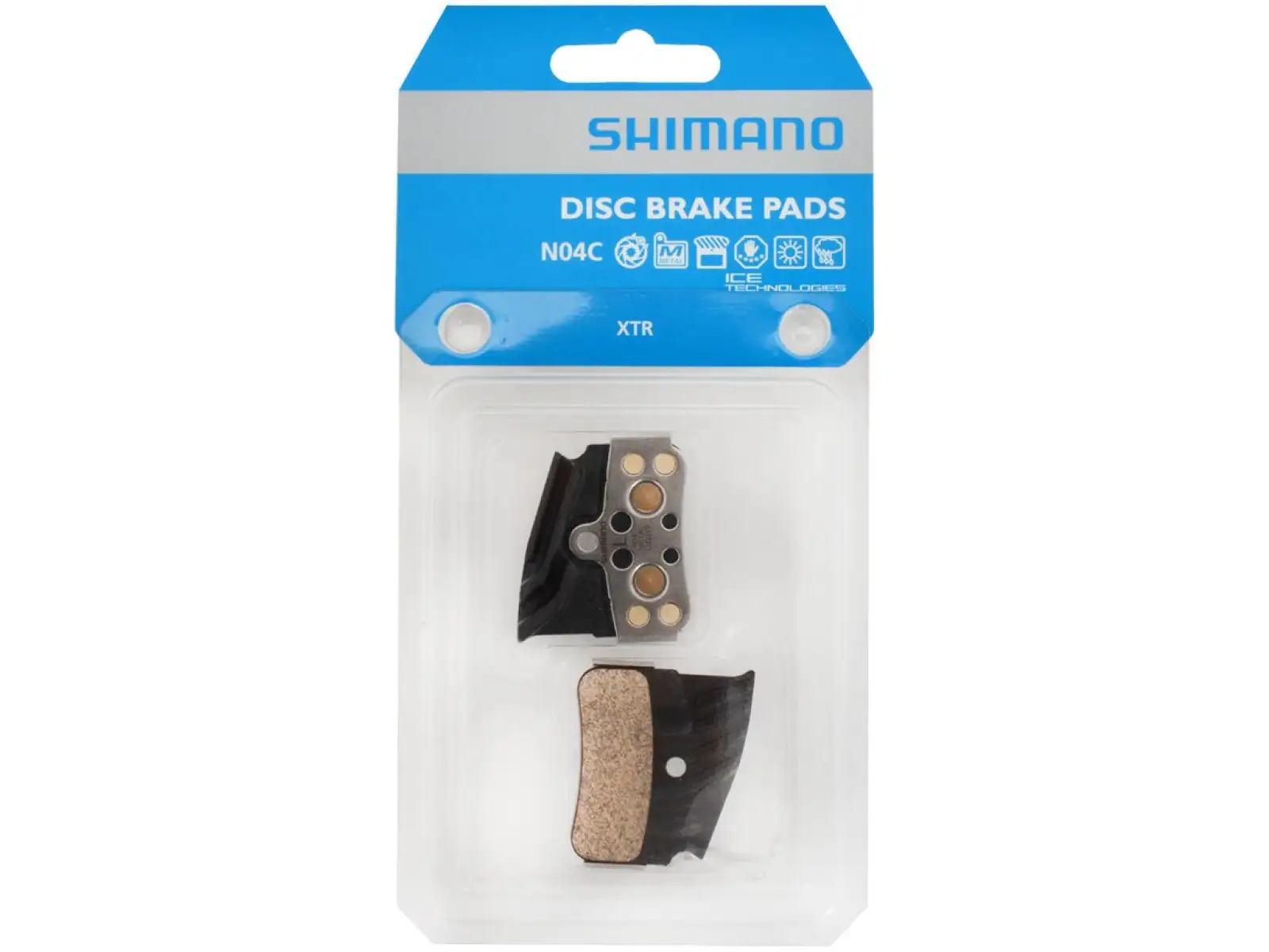 Shimano N04C Metal sintrované brzdové doštičky