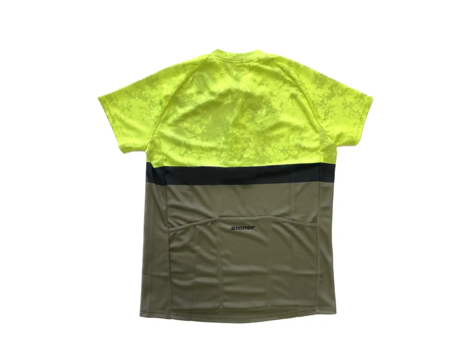 Ziener Nilio Junior detský dres krátky rukáv Poison Yellow