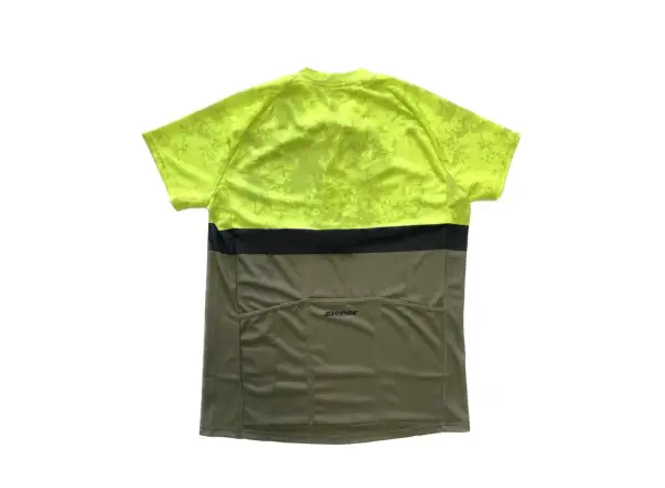 Ziener Nilio Junior detský dres krátky rukáv Poison Yellow