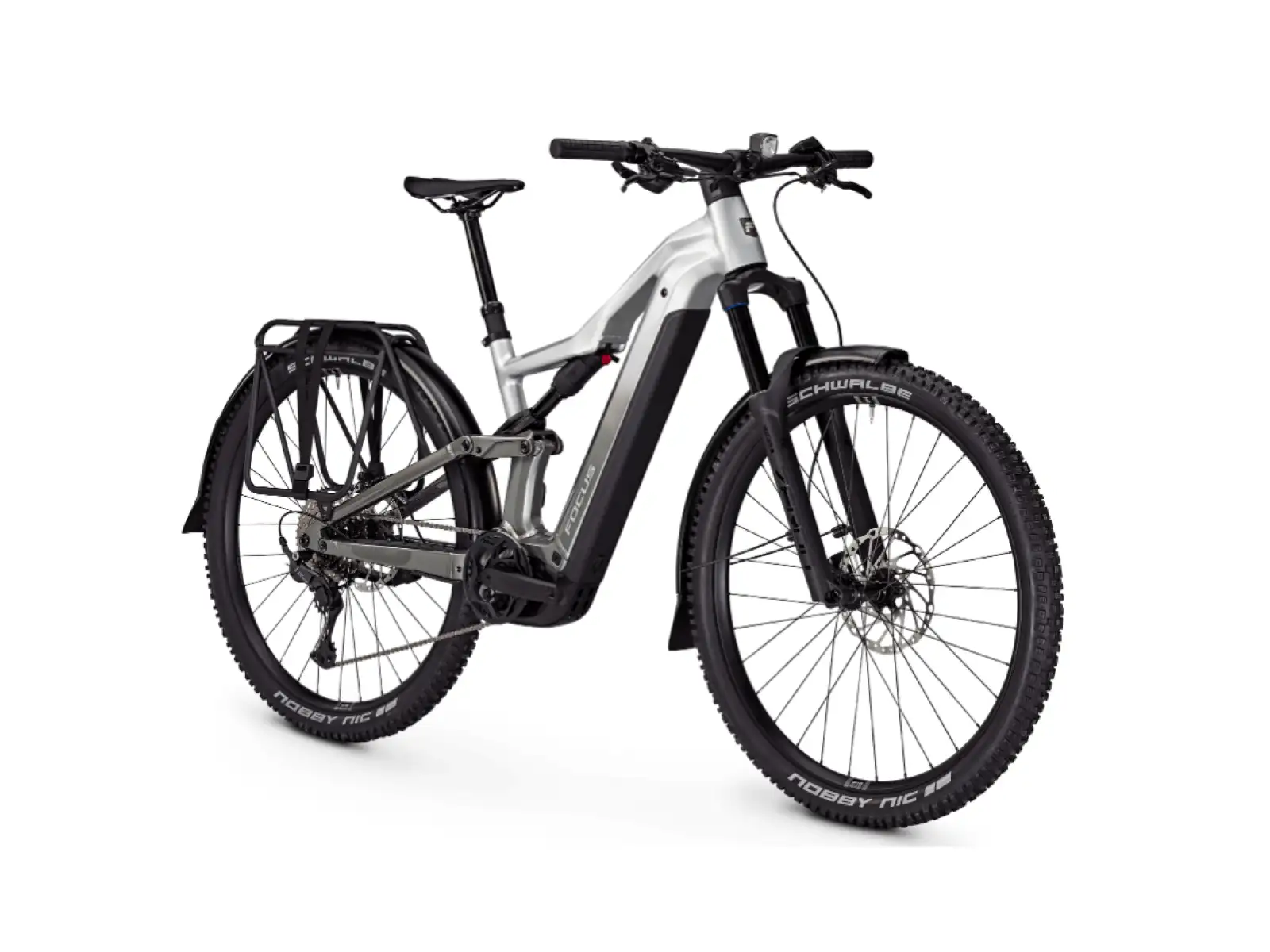 Focus Thron2 6.7 EQP horský elektrobicykel (600 Wh Nepalsilver/Steelgrey)