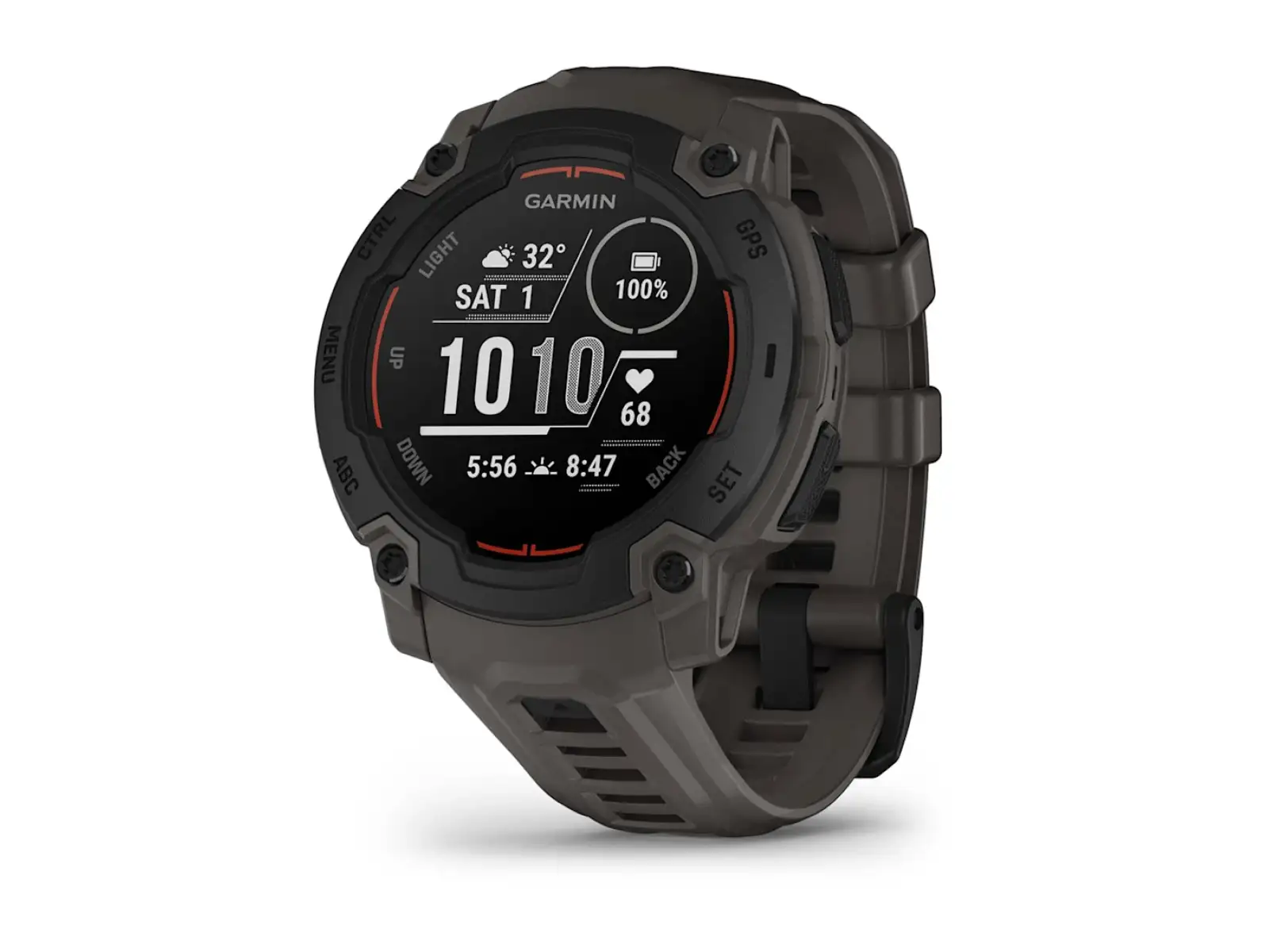Garmin Instinct E 45 mm smart hodinky Black/Charcoal remienok