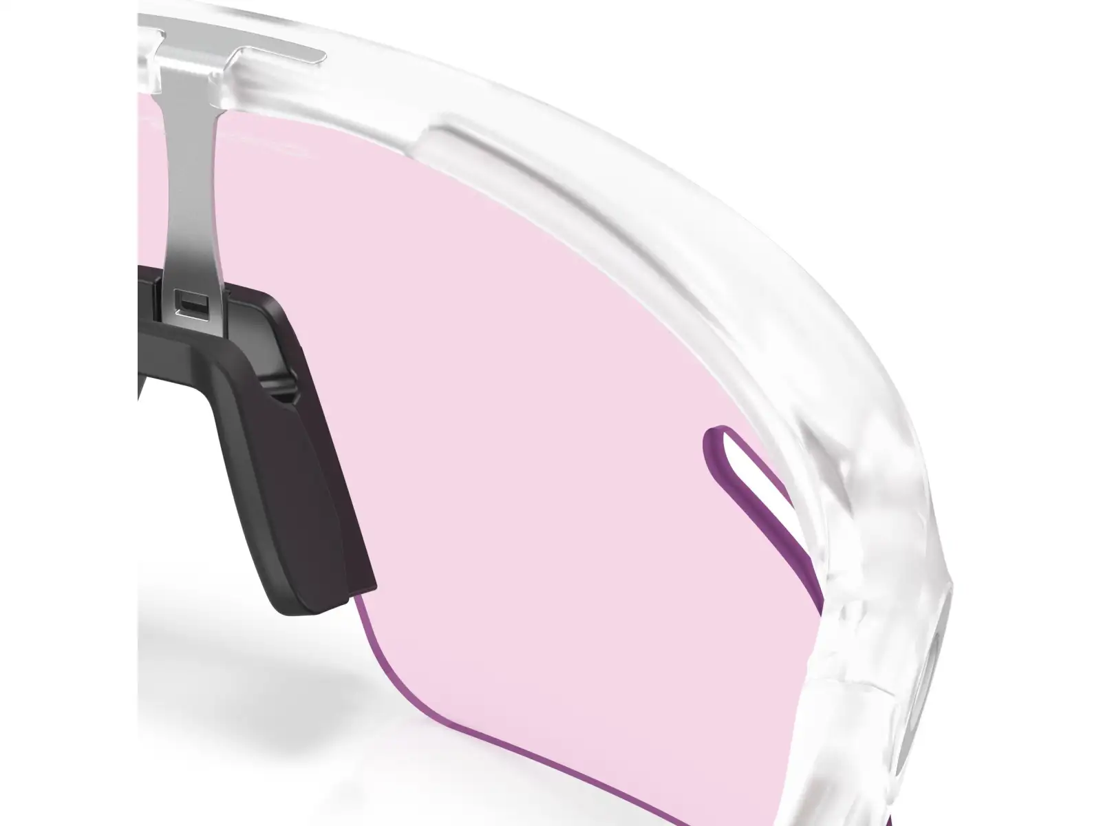 Oakley RSLV Lite športové okuliare Matte Clear/Prizm Low Light
