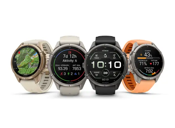 Garmin fenix 9 Pro inReach 43 mm inteligentné hodinky Autumn gold titanium/Cream/french gray