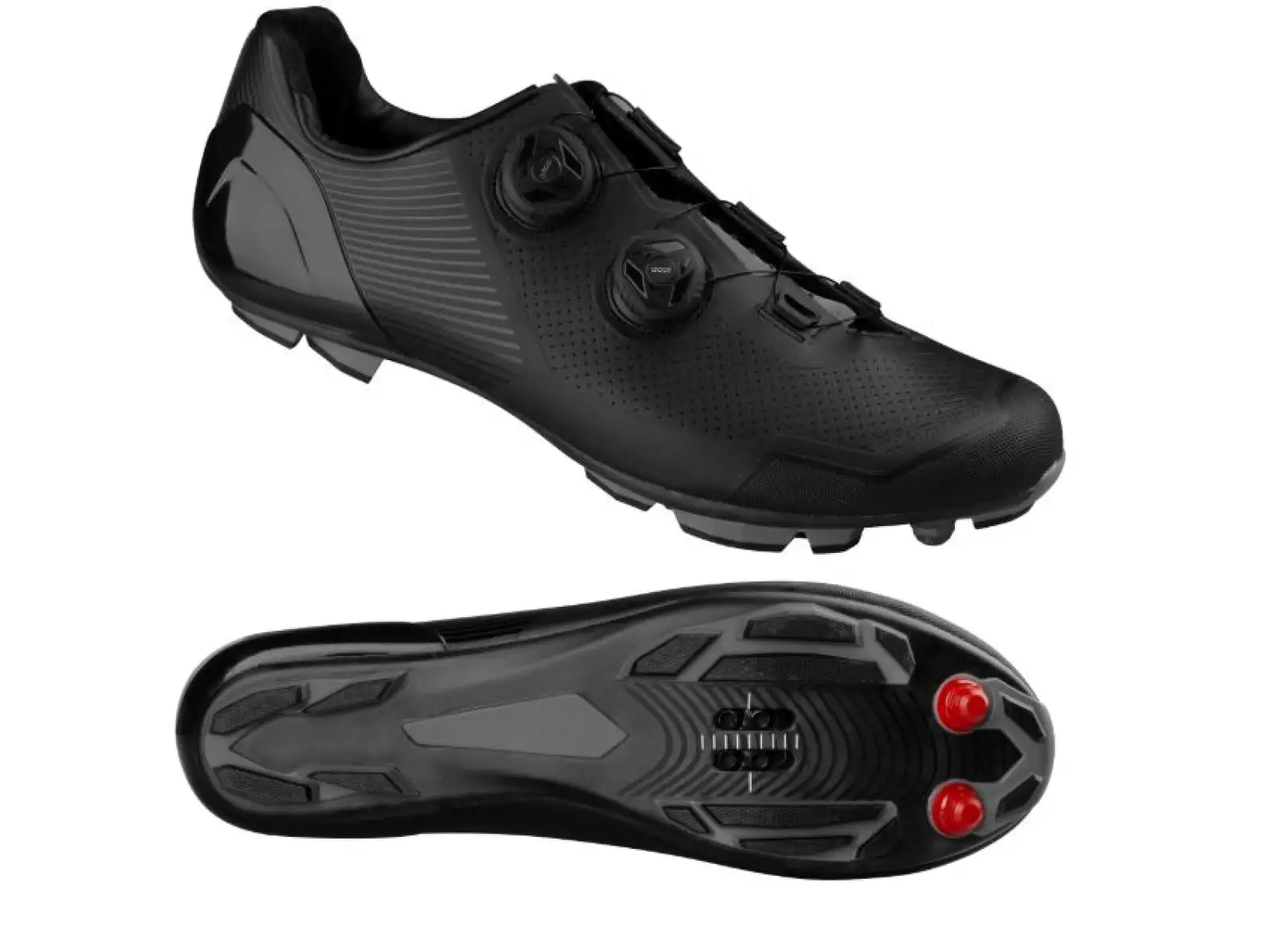 Force MTB Warrior Carbon pánske tretry čierna