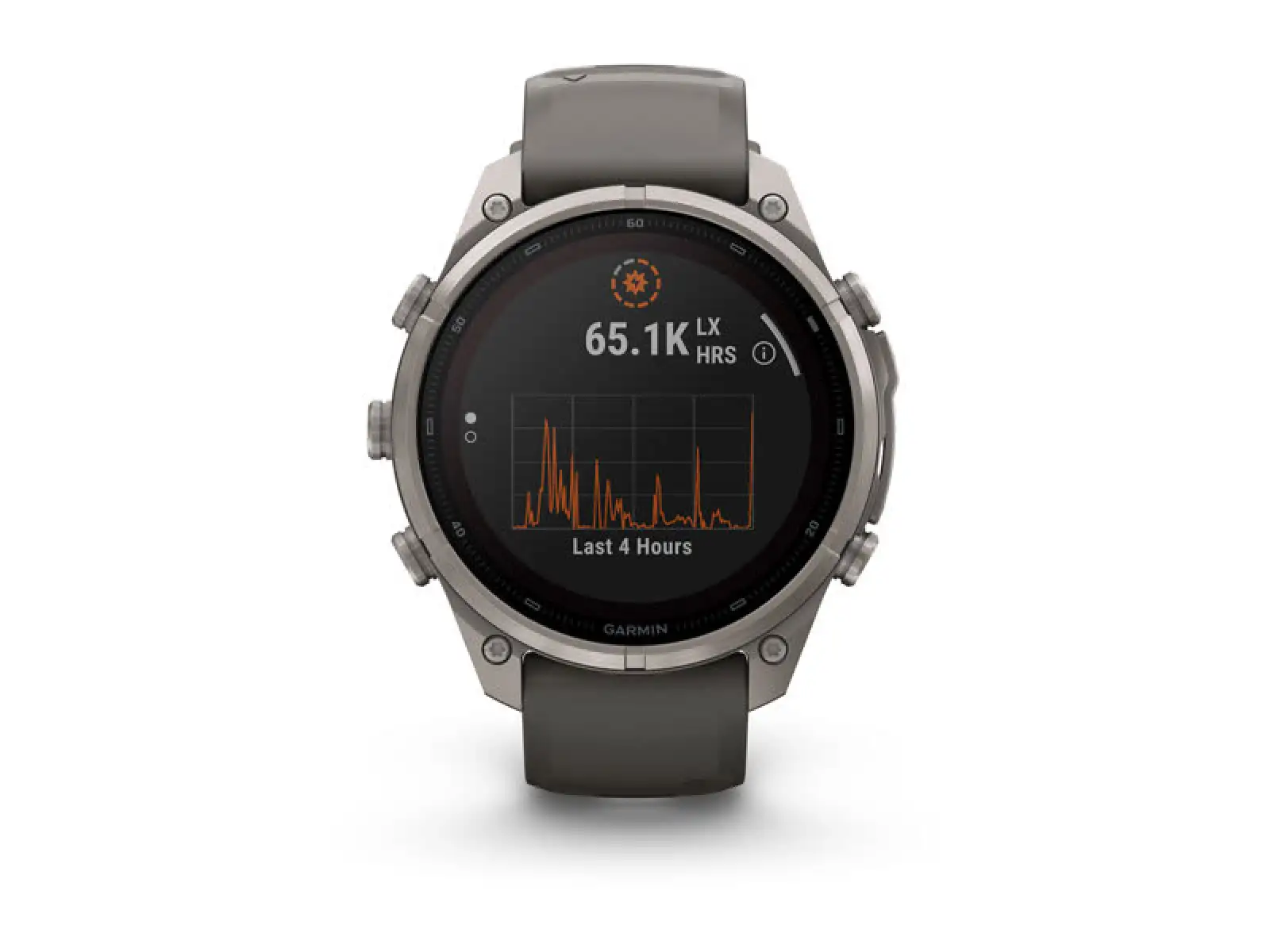 Garmin Fénix 9 Pro inReach Solar 47 mm Titanium Pebble Gray/Silver Gray