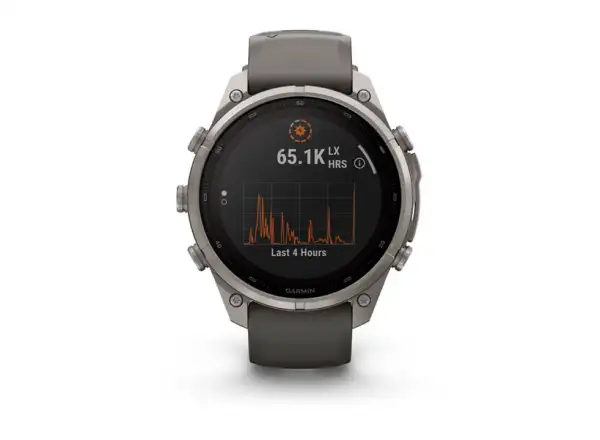 Garmin Fénix 9 Pro inReach Solar 47 mm Titanium Pebble Gray/Silver Gray