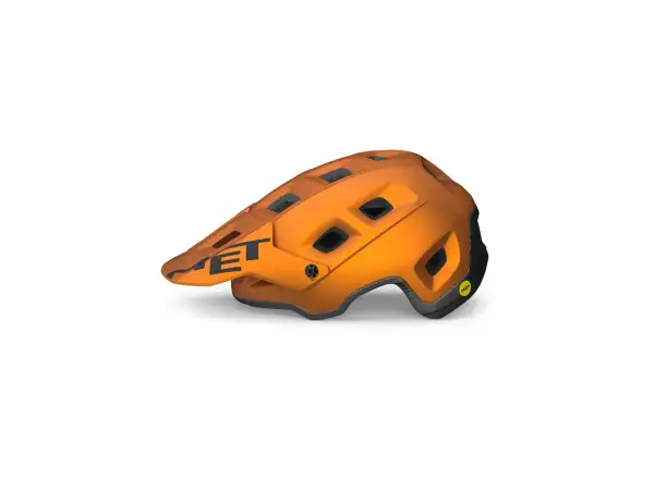 MET Terranova MIPS MTB prilba oranžová titánová metalíza