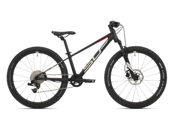 Superior Team 24 detský horský bicykel Matte Black