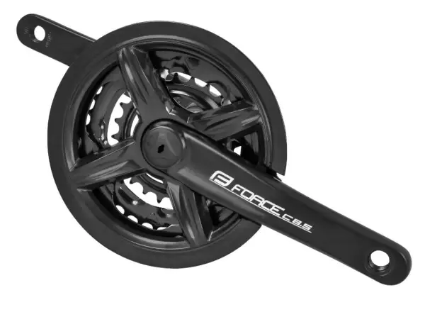 Force C 8.5 kľuky trojprevodník 48/38/28 zubov 170 mm čierna
