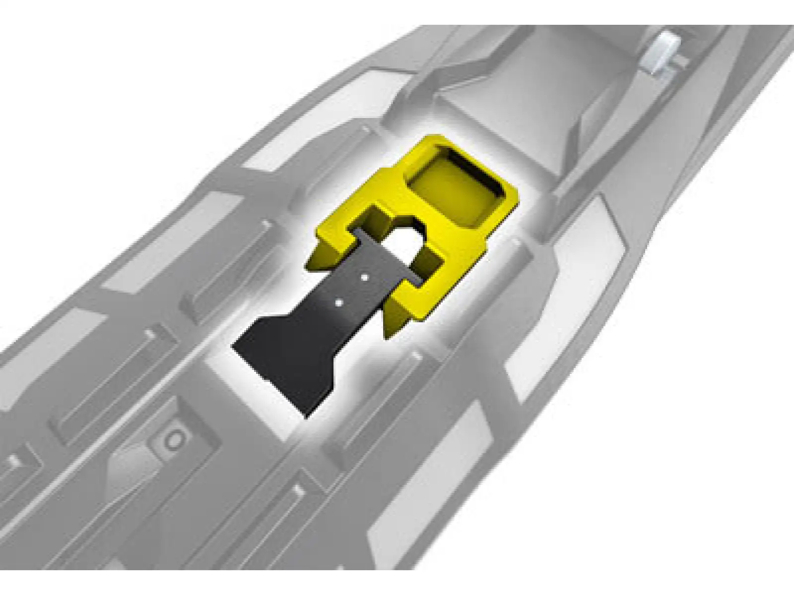 Fischer CONTROL STEP-IN IFP bežecké viazanie pre klasiku 23/24 yellow