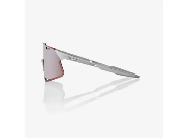 100% Hypercraft okuliare Matte Stone Grey/HiPER Silver Mirror