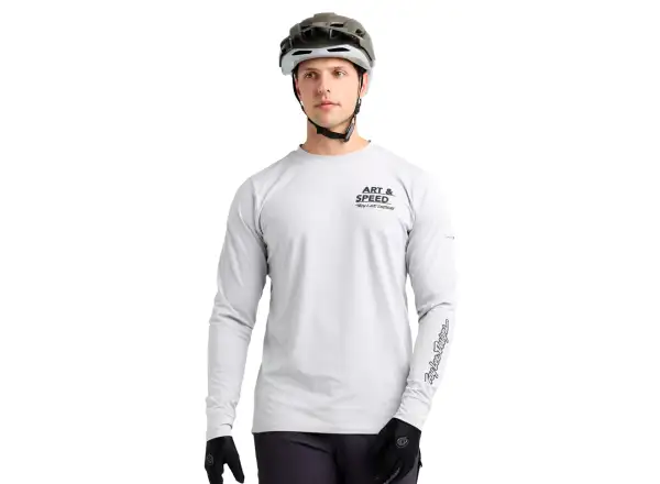 Troy Lee Designs Ruckus Ride Tee pánský dres s dlhým rukávom Art and Speed Mist.