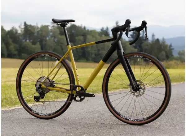 Superior X-Road 6.5 GR gravel bike matná horčicová / čierna
