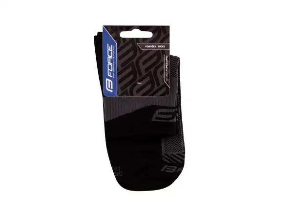 Force Dune ponožky sivá/čierna
