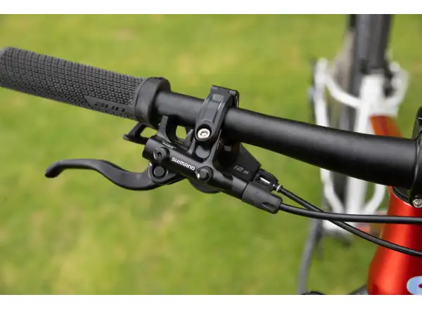 Superior TEAM 27.7 detský bicykel Gloss Brushed Alu / Red