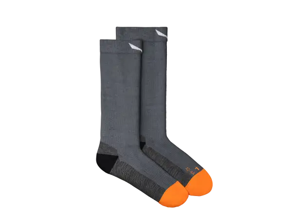 Salewa Mountain Trainer Merino Crew Socks pánske ponožky Grey Melange