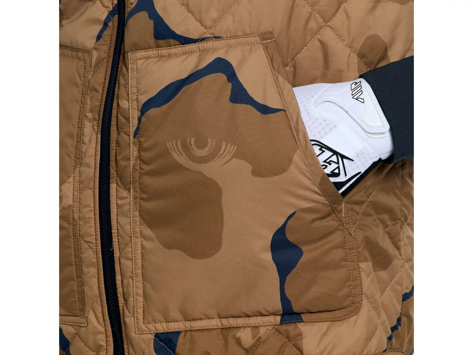 Troy Lee Designs Ruckus Ride pánska vesta Camo Sienna