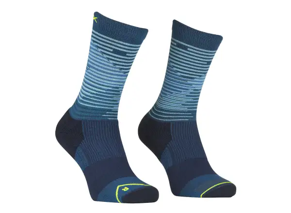 Ortovox All Mountain Mid pánske ponožky Petrol Blue