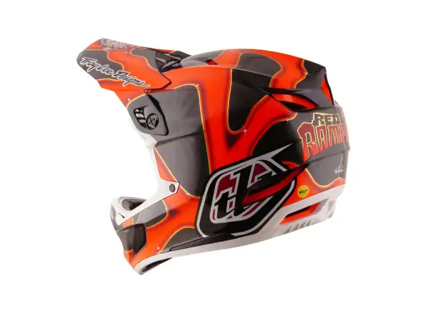 Troy Lee Designs D4 Carbon Red Bull Rampage prilba Dreamland Black