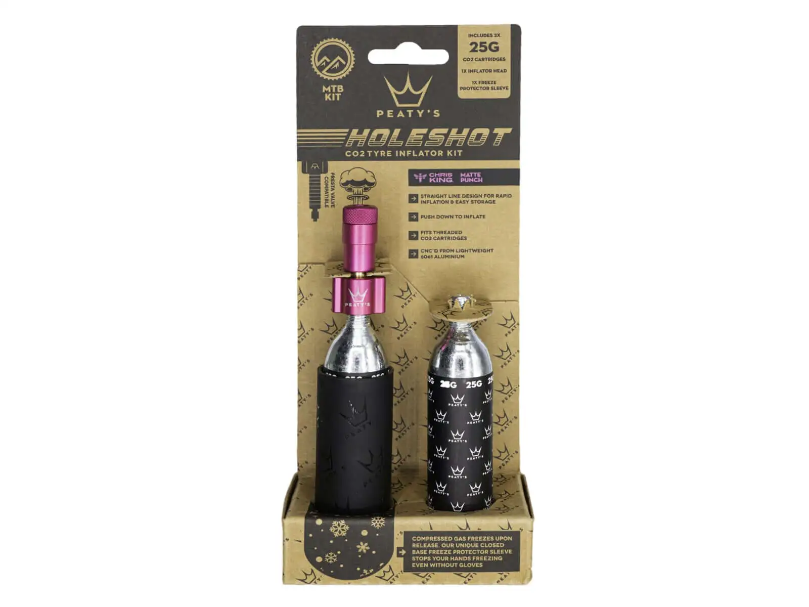 Peatys Holeshot CO2 set 25 g Punch
