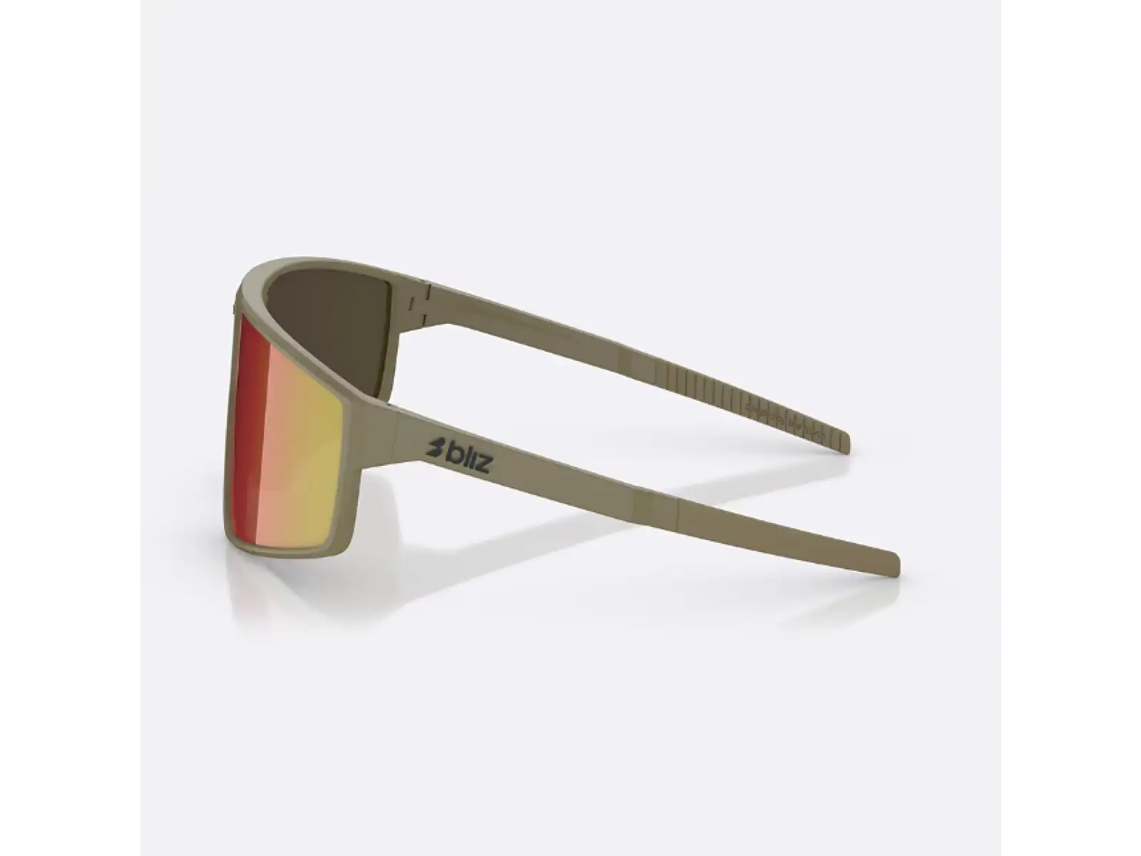 Bliz P002 slnečné okuliare Matte Camo Green/Grey Red Revo