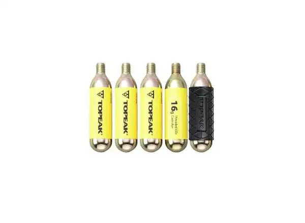Topeak CO2 bombička 16g 5ks s puzdrom