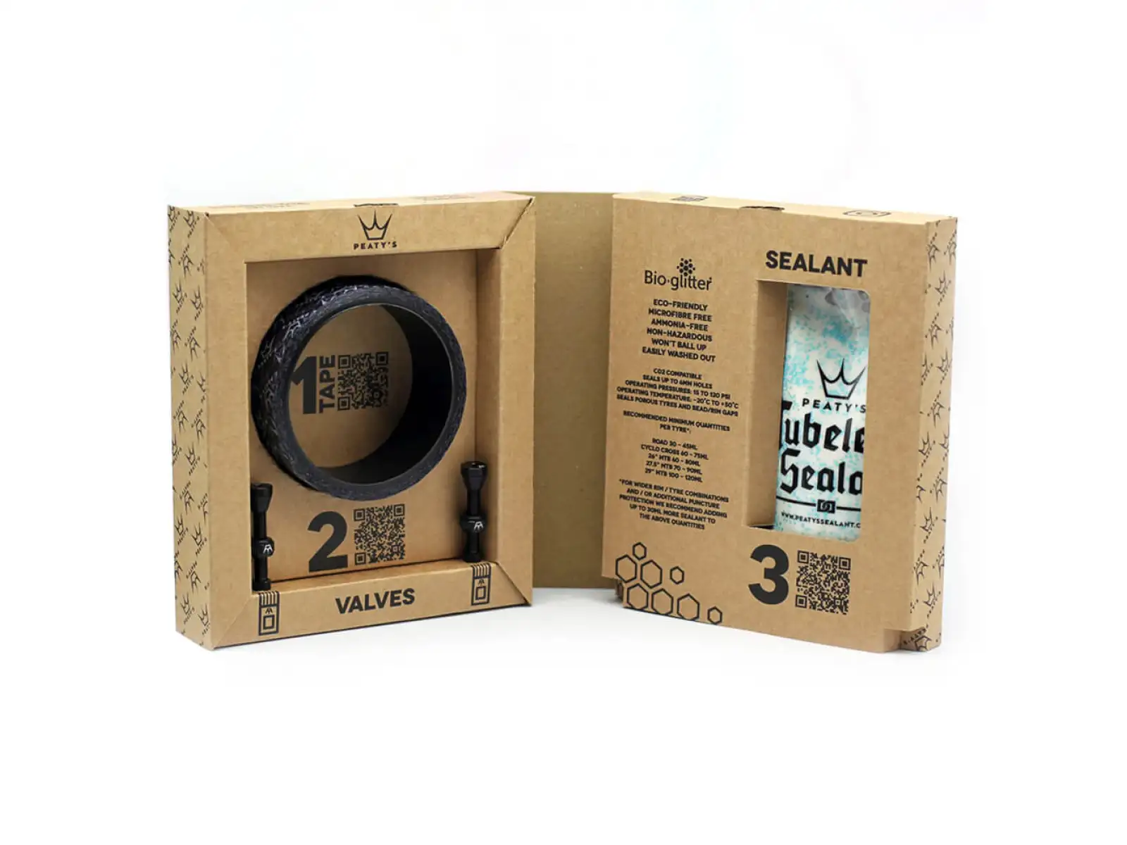 Peatys Tubeless DH/Enduro Prestavbový kit 30 mm