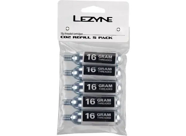 CO₂ bombičky Lezyne 16 g (5 ks)