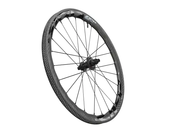 Zipp 353 NSW Carbon Tubeless CenterLock zadné vypletené koleso orech Shiamno HG11